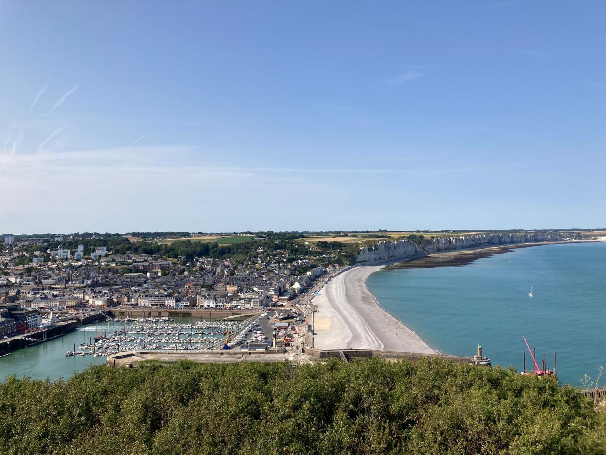Charmant Studio Avec Vue Sur Le Port Et Falaises Fécamp Exterior foto