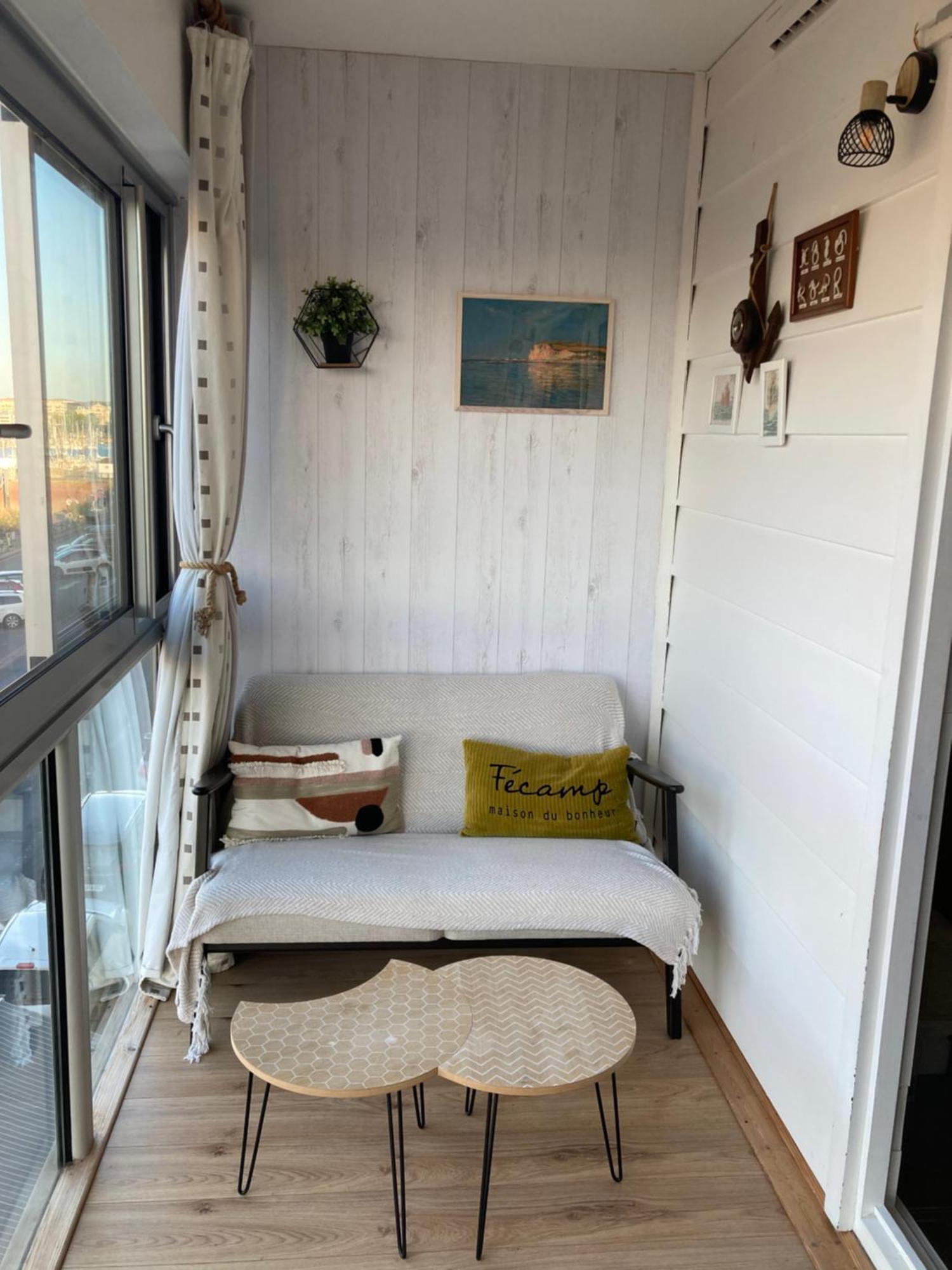 Charmant Studio Avec Vue Sur Le Port Et Falaises Fécamp Exterior foto